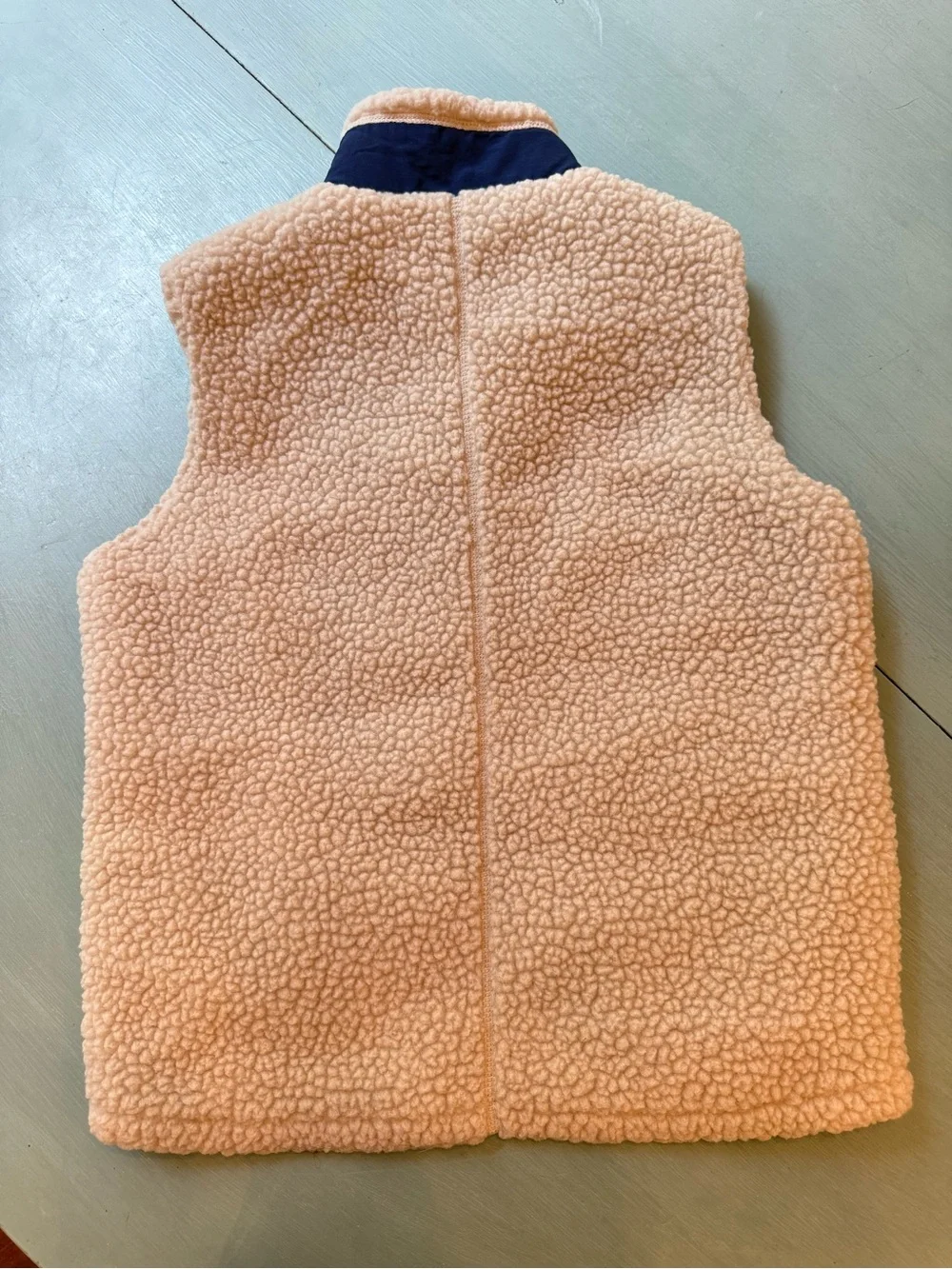 Patagonia Kids' Retro-X® Vest Natural w/Navy
